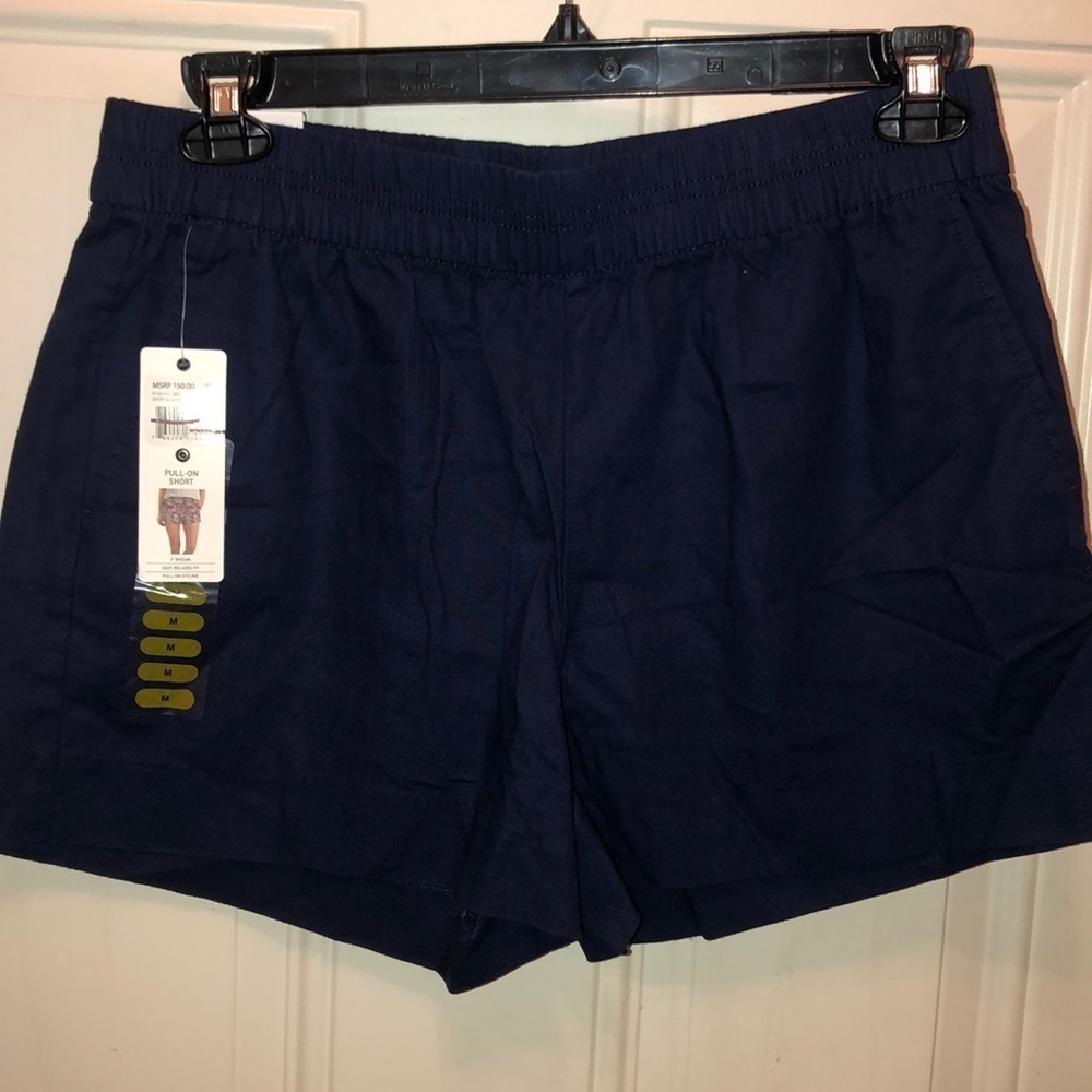 Peace &Pearls pull-up shorts